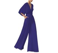 Jumpsuit Damen Elegant, Overall Sommer Sportlich Jumpsuits Playsuit Hochzeit Romper Einteiler Anzug Outfits Party Hosenanzug Festliches Kleidung Hochzeit Outfit Gast Frau
