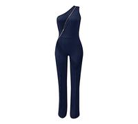 Jumpsuit Damen Festlich Elegant, Kleidung Business Leicht Hochzeitsgast Romper Playsuit Anzug Festliches Hosenanzug Jumpsuits Overall Sommer Outfit Komplett Einteiler Festlicher Hosenanzug