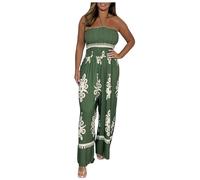 Jumpsuit Damen lang Ärmellos Romper Sommerjumpsuits Freizeit Baggy Elegant Leinen Locker Esprit Baumwolle Only Hosenkleid Overall Travel Musselin Curvy Eleganter Weite Hose Playsuit