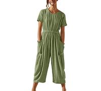 Jumpsuit Damen, Overall Sommer Hochzeit Einteiler Playsuit Romper Party Festliches Elegant Anzug Kleidung Hosenanzug Jumpsuits Schickes Outfits Jumpsuit Damen Sport
