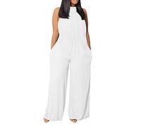 Jumpsuit Damen Sommer, Einteiler Hosenanzug Leicht Elegant Jumpsuits Outfits Anzug Romper Kleidung Overall Festlich Playsuit Hochzeit Party Elegante Jumpsuits Für Damen