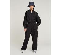 Jumpsuit G-STAR "Balloon Jumpsuit", Damen, Gr. XS, Normalgrößen, dk schwarz, Obermaterial: 65% Baumwolle, 35% Polyester, Overalls Jumpsuit (96222705-XS) dk schwarz