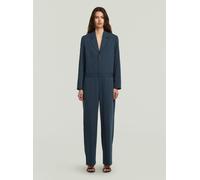 Jumpsuit G-STAR "Blazer-Jumpsuit", Damen, Gr. XS, Normalgrößen, salute, Obermaterial: 63% Polyester, 25% Viskose, 8% Wolle, 4% Elasthan, Overalls Jumpsuit (92124658-XS) salute