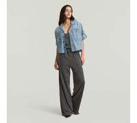Jumpsuit G-STAR "Strappy Jumpsuit wmn", Damen, Gr. M (38), N-Gr, dk schwarz gd, Jersey, Obermaterial: 100% Baumwolle, unifarben, regular fit lang, tiefer Rundhals, Overalls Jumpsuit, mit Elastikbund,