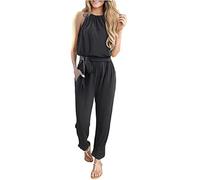 Jumpsuit Latzhose Damen Sommer,Jumpsuit Damen Festlich Blau,Jumpsuit Glitzer,Sommer Overall,Jumpsuit Damen Sommer Lang,Elegante Jumpsuits,Arbeitshose Weiß