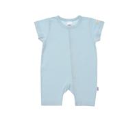 Jumpsuit LILIPUT, Jungen, Gr. 62/68, EURO-Größen, weiß (hellblau, weiß), 95% Baumwolle, 5% Polyester, Rundhals, Overalls Jumpsuit, 2er-Pack mit praktischen Druckknöpfen (47930021-62) hellblau, weiß