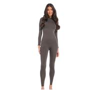 Jumpsuit MAGIC BODYFASHION, Damen, Gr. S, N-Gr, chocolate, Web, Obermaterial: 92% Polyamid, 8% Elasthan, lang, ohne Ausschnitt, Overalls Jumpsuit, nahtlose Verarbeitung für einen unsichtbaren Look (72