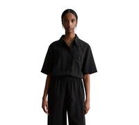 Jumpsuit MARC O'POLO DENIM "aus LENZING™ Lyocell", Damen, Gr. XXL, Normalgrößen, schwarz, Obermaterial: 100% Lyocell, unifarben, regular fit, normaler Saum, Overalls Jumpsuit (97512463-XXL) schwarz
