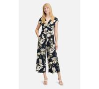 Betty Barclay Jumpsuit in Wickel-Optik mit Bindegürtel in Marine, Größe 42
