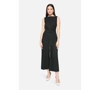 Overall BETTY BARCLAY "Betty Barclay Jumpsuit mit Eingrifftaschen", Damen, Gr. 48, Normalgrößen, schwarz, Obermaterial: 86% Polyester, 14% Elasthan., feminin, figurumspielend, Overalls, Form (57151168
