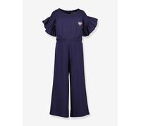 Jumpsuit mit Volantärmeln Mädchen BLUE SEVEN Bio-Baumwolle blau Gr. 128