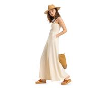 Jumpsuit ROXY "Just Passing By", Damen, Gr. XL, US-Größen, beige (parchment), Obermaterial: 63% Microfaser, 33% Viskose, 4% Elasthan;, Overalls Jumpsuit (12550024-XL) parchment