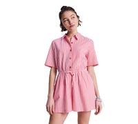Jumpsuit ROXY "Real Tomorrow Stripe", Damen, Gr. XXL, US-Größen, hibiscus sunrise stripe, Obermaterial: 100% Walkfrottier;, Overalls Jumpsuit (56542563-XXL) hibiscus sunrise stripe