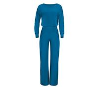 Jumpsuit WINSHAPE "JS101LSC" Gr. M, Normalgrößen, grün (teal green) Damen Overalls Functional Comfort (14428756-M)