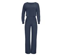 Winshape Damen Functional Comfort Jumpsuit JS101LSC, Comfort Style, Fitness Freizeit Yoga Pilates, Anthracite