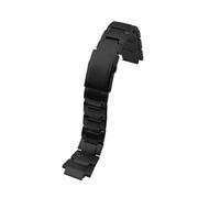 JUNCHENGBAO Uhrenarmband kompatibel mit G-Shock GST-B200 Uhrenarmband, 16 mm hervorstehende Edelstahl-Metall-Uhrenkette(Black)