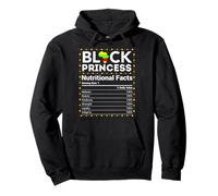 Juneteenth Princess Black Baby Girl Nährwertangaben Pullover Hoodie