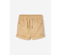 Jungen Baby Shorts mit Dehnbund cappuccino Gr. 68 von vertbaudet