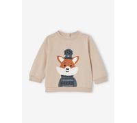 Jungen Baby Sweatshirt beige Gr. 62 von Vertbaudet