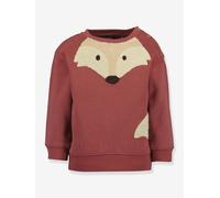 Jungen Baby Sweatshirt mit Waldtieren BLUE SEVEN rost Gr. 86