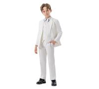 Jungen Business Anzüge Mantel 4 Stück Outfit Set Für Kinder Formelle Anzug Für Jungen Mit Weste Hosen