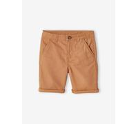 Jungen Chino-Shorts, Bundweite verstellbar beige Gr. 98/104 von vertbaudet