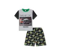 Jungen Disney Star Wars Baby Yoda The Mandalorian Power Nap Short Pyjama-Set Gr. 9 Jahre, grau
