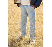 Jungen Hose mit Dehnbund mit Kordel, Bundweite verstellbar blau Gr. 140 von Vertbaudet