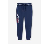 Jungen Jogginghose mit Recycling-Polyester blau Gr. 128 von vertbaudet