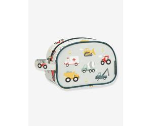 Jungen Kulturbeutel FAHRZEUGE A Little Lovely Company hellblau