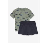 Jungen kurzer Schlafanzug Dino MINYMO olivgrün Gr. 128