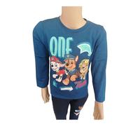 Jungen Langarm-Shirt PAW Patrol „One Team“, 100 % Baumwolle, blau,116