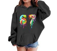 Jungen Mädchen 67 Pullover Hoodies Cartoon Gedruckt Sweatshirt Urlaub Neuheit 6 7 Meme Langarm Hoodie Lustig Y2k Kinder Streetwear, Schwarz , 2-3 Years