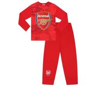 Jungen Schlafanzug-Set Arsenal Football Club, Camouflage, lang, rot, 5-6 Years