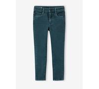 Jungen Slim-Fit-Hose, Hüftweite REGULAR, Bundweite verstellbar petrol Gr. 110 von Vertbaudet
