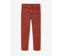 Jungen Slim-Fit-Hose, Hüftweite REGULAR, Bundweite verstellbar rost Gr. 122 von Vertbaudet