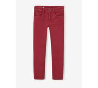 Jungen Slim-Fit-Hose, Hüftweite SLIM, Bundweite verstellbar terrakotta farbe Gr. 128 von vertbaudet