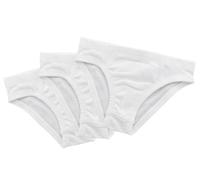 HANS NATUR Jungen Slip Bio-Baumwolle 3er Set "pure basic" Gr. 98/104