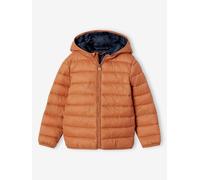 Vertbaudet Jungen Steppjacke mit Kapuze, Übergangsjacke pekannuss 140