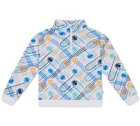 Jungen Sweatshirt Australian Open Quarter Zip Fleece - Weiß (116 cm)