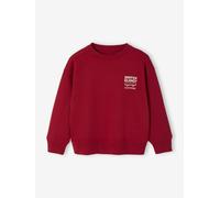 Jungen Sweatshirt BASIC rot Gr. 92/98 von Vertbaudet