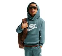 Jungen Sweatshirt Nike Kids Sportswear Club Fleece - mineral slate/white - Türkis (S)