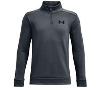 Jungen Sweatshirt Under Armour Boys' Armour Fleece 1/4 Zip - gray/black - Grau (L)
