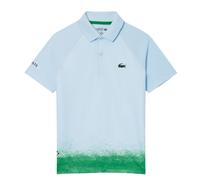Jungen T-Shirt Lacoste Kid's Lacoste x Daniil Medvedev Stretch Jersey - Blau (128 cm)