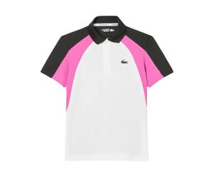 Jungen T-Shirt Lacoste Kid's UV Protect Piqué Tennis - Mehrfarbig (128 cm)