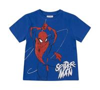 Jungen T-Shirt mit Cars, Sonic und Spider-Man Motiv, 100% Baumwolle, Kurzarm, Bequemer Schnitt, Shirt, Sommer Bekleidung, Outfit Jungs (DE/NL/SE/PL, Numerisch, 116, Regular, Spider-Man)