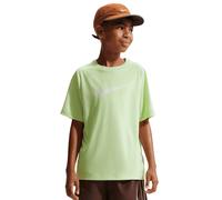 Jungen T-Shirt Nike Boys Dri-FIT Multi Short Sleeve - light liquid lime/white - Grün (S)