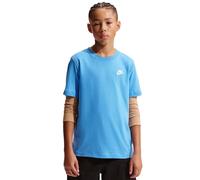 Jungen T-Shirt Nike Boys Sportswear - university blue/white - Blau (S)