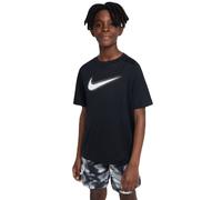 Jungen T-Shirt Nike Kids Dri-Fit Multi+ Top - black/white - Schwarz (M)