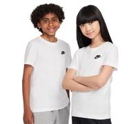 Jungen T-Shirt Nike Kids Sportswear - white - Weiß (S)